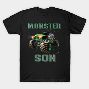 Monster Truck Son Monster Truck Are My Jam Truck Lovers T-Shirt